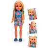 Famosa Nancy - Un giorno con le trecce bionda, bambola trecce e accessori per creare diversi look, per bambine e bambini dai 3 anni, Famosa (NAC21000)