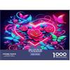 UXINYOUME 1000 Pezzi Love Flowers Puzzles Sfide Divertenti Decora La Casa Classici Beautiful Puzzle Giochi Educativo Per Adulti E Bambini Da 12 Anni 70x50cm/1000pcs