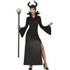 FIESTAS GUIRCA | Bastone Scomponibile da Mago (100 cm) - Accessorio per Costume da Stregone, Strega e Mago - Ideale per Halloween e Feste in Maschera - Tutti gli Utenti - Nero