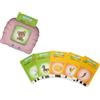 Teorema Giocattoli Teorema - Schede Parlanti Flash Card, Lettore Educativo Bilingue a Forma di Micio, 56 Carte Card Bifacciali Cibo e Animali, 112 Funzioni