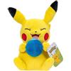 Pokémon Peluche Pikachu con Oran Berry Accy, 20 cm, nero