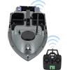 Fyssnn Barca telecomandata Pesca-mangimi con esca GPS, barca per surf LED 600 m, adatta per pesca di nidificazione e a traino in fiumi, laghi e mari