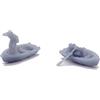 Outland Models Set di piccole barche in legno con figure 1:160 N Gauge