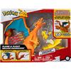 Bizak Pokemon Deluxe Charizard Elettronico Vs Pikachu, Set con più di 30 luci, Suoni e reazioni di Movimento unici nel suo modo di Volare (63223731)