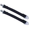 GPM Rear Suspension Travel Limit Straps 108mm for Traxxas 1:7 Unlimited Desert Racer UDR PRO-Scale 4X4 85086-4 85076-4 Upgrade Parts - Silver