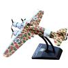 DBEIXIWEI 1:144 Italia Savoia-Marchetti SM.79 Sparviero Bomber Modello Lega Fighting Aereo Miniatura per Collezione & Display