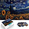 LKASGCBY Puzzle 2000 pezzi per adolescenti girasole van Gogh Antistress Vacanza in patria Uccidere il tempo Gioco educativo per compleanno e Natale 70x100cm