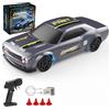 Torquino 1/43 Scala Mini RC Drift Car, 2.4GHz Full-proporzionale RC veicolo elettrico Racing Car con luci a LED, regalo veicolo per adulti (versione RTR)