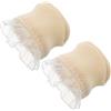 FOMIYES Calzini per Bambole in Poliestere con Pizzo, Design Unico e Sostituibili, Accessori per Costumi e Feste di Travestimento per Bambole da 20 CM