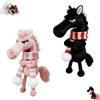 Generico Mascotte fortunata dell'anno del cavallo, Anno del cavallo 2026, Peluche portafortuna, Piccolo ciondolo che simboleggia forza, coraggio, equilibrio e progresso (B&C)