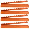 Generic Rack Per Mahjong Con Pulsanti - 17x2,55x0,9 Pollici, Legno Massiccio, Set Di Vassoi Per Piastrelle Da 4 Pezzi Per Piastrelle Mahjong | Accessorio Per Serate Di Gioco, Celebrazioni Natalizie, Viaggi, G