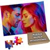 GIFART Puzzle Personalizzato con Scatola - Puzzle Personalizzabile con Foto e Dedica - Idea Regalo Personalizzata - Varie Forme e dimensioni (Rettangolo, 20x29cm 42 tasselli grandi)