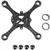 QWinOut Hollow Cup Rack Brushed Mini Drone Frame Kit 100mm Wheelbase Carbon Fiber for Indoor FPV Racing Drone Parts