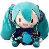 Xinchangda Miku Peluche Figure Anime Miku Peluche Peluche Figura 33 cm Personaggio Seduto Morbido Cuscino Anime Cuscino Casa Plushies Cuscino Divano Decorazione Biancheria da Letto Regalo