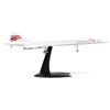 NUOTIE 1/200 Concorde Modello di Aereo Modellino di Aereo in Metallo Pressofuso Kit di Simulazione Display Modello di Aereo Due Versioni Disponibili per Collezioni o Regalo (1/200 British Airways)