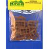 Krea Modellismo Finestre Stile Italiano per modellismo Ho - 1/87 pz.16 - Krea
