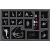 Feldherr GBMFCX070BO Vassoio in Schiuma Compatibile con Warhammer Quest: Cursed City - Scatola del Gioco da Tavolo