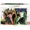 Educa - Puzzle 1000 pezzi Harry Potter Neon (2) | Puzzle film e magia | Misura 68x48 cm | Brilla al buio | Per adulti 14+ (19489)