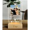 Pixel Artigiani Digitali - Targa Spotify Personalizzata con Lampada LED - Regalo San Valentino, Anniversario, Compleanno per Lui e Lei - Idea Regalo per Papà, Festa del Papà, Compleanno