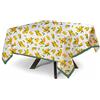 MyVorrei Tovaglia Quadrata Fantasia New Lemon Cotone 100% 120x120