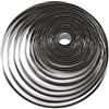 Paderno 47316-20 Tagliapasta ad anello - Set di 20 Coppapasta rotondi in acciaio inox, ideali in pasticceria e per impiattamenti creativi, 2,5 cm di altezza, misure assortite, diametro max 20 cm