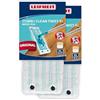 Leifheit Clean Twist XL micro duo set da due pezzi Panno mop in microfibra, Ricambio panno lavapavimenti con setole speciali, Mop ricambio ideale per pavimenti lisci