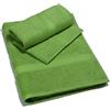 Caleffi Coppia Spugna Asciugamani 1+1 (ospite+Asciugamano) col. Verde