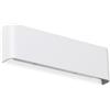 Ideal Lux Delta 30cm LED Flush Lampada da Parete Bianco 4000K