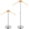 NIHUIFDPY Espositore per magliette, Supporto per spalla regolabile in altezza 40-70 cm, Appendiabiti in metallo, Supporto appendiabiti flessibile, Appendiabiti portatile da appendere per abbigliamento