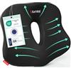 Blumtal Cuscino Sedia Ufficio - Ciambella per Sedile Auto - Supporto Rotondo con Buco - Anello Imbottito - Seduta Comoda