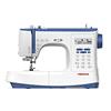 Necchi NC-103D Macchina per Cucire, Interno in pressofusione in Alluminio, scocca in ABS, Blu, Regular