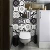 RE-COVERTILES Adesivi Piastrelle Cucina Bagno in PVC 15 Pz 20x20 cm PS00159