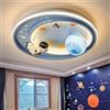 WRLYTNG Plafoniera Spazio Universo, Lampada Per Cameretta Per Bambini Plafoniera Ragazzi E Ragazze Tricolore Dimmerabile Lampadario Spot A Soffitto LED Lampada Per Bambini Luce Camera Da Letto Ambient