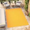 TAPISO Mono Tappeto da Esterno Giallo a Tinta Unita Resistente alle Intemperie per Patio Balcone Terrazza e Giardino Facile da Pulire UV Oeko Tex Certificato 200 x 300 cm
