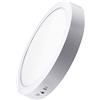 Optonica Plafoniera da soffitto lampada LED Rotonda Moderno IP44 Impermeabile CCT Cambio colore, da 6W a 24W, Pacco da 1 e 3 (1 Pezzo (Bianco), 18W)