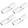 VALINK Luci da parete magnetiche wireless adesivi a batteria, luci LED intelligenti con sensore sportivo ricaricabili via USB per camera da letto, bagno, scale, corridoio 3 pezzi