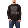 System Of A Down T-Shirt Maniche Lunghe # Xl Unisex Black # Eye Collage