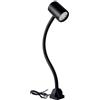 MKHQST Lampada da lavoro for macchine utensili a LED 1000 mm 24 V / 110/220 Interruttore Forte base magnetica tavolo for attrezzature for ad alta potenza con braccio lungo(Black,7W 110-220 Screw fixing)