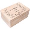 Creative Deco Personalizzata Scatola Regalo di Legno per Compleanno con Il tuo Testo | Personalizzato Scatola dei Ricordi | Per Donna, Uomo e Coppie | Più Temi di Base Motivi per Compleanno