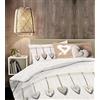 Il Gruppone Passione Casa Copripiumino 100% Cotone Sacco e Federe Prodotto Italiano con Stampe Moderne in Morbido Cotone Disegni Moderni in più Colori - Cuori Beige - Matrimoniale