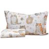 Smart Deco Home Set copripiumino federe letto parure copripiumino stampa fantasia 100% cotone Made in Italy UNA PIAZZA E MEZZA MIAO