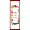 MG Design Cornice 35 x 100 cm - colore Rosso, in legno, con vetro acrilico - da appendere in verticale o in orizzontale, senza sfondo, per foto, poster, puzzle