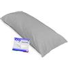 Tex family FEDERA KING matrimoniale MISURA cm. 55 X 180 - Grigio