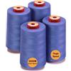New brothread - 28 Opzioni - 4 Grandi Bobina di 5000M per tutti gli usi Filo da Cucito in Poliestere 40S/2 (Tex27) per Cucito, Quilting, Patchwork, Serger e Overlock - Passion Purple