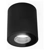 Planetitaly Faretto lampada soffitto bagno vasca box doccia sensoriale LED RGB CCT 8W GU10 impermeabile IP65 cromoterapia lampada smart WiFi controllo vocale (Colore nero, Luce 6000K)