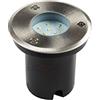 Kanlux Gordo DL-LED14 - Faretto da incasso per pavimento 220 V IP67, per esterni e interni, incluso vaso da incasso