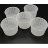 Global Technology 5 Pezzi Fuscelle Forme contenitori da 700 gr. per Formaggio - Caciotta - Ricotta ecc.