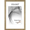 FRAMO Cornice foto barocco 50 x 60 cm in legno massello | Turchese Dorato | Colore/dimensione selezionabile | Cornice antica d'epoca retrò N°068
