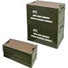 S.I.C Cassetta Pieghevole,Con coperchio in legno,tavolo pieghevole da campeggio,Scatola Portaoggetti, per Armadio, Casa, Auto, Viaggio, Campeggio, Picnic 2 * 51L verde scuro
