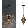 Jiimhte Lanterne , lanterne da esterno per giardino con bellissimo motivo, IP44 impermeabile da appendere, luci da giardino , stile marocchino, lampada da tavolo in metallo per esterni, patio